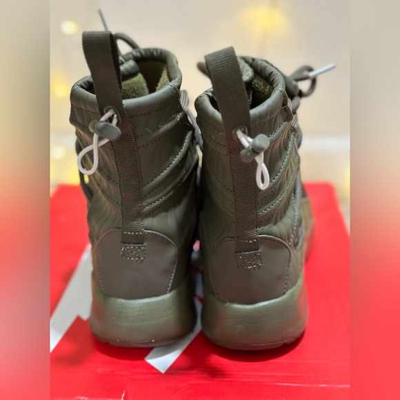 Nike Women's Tanjun High Rise Olive Green Sneaker Boot - Picture 6 of 6
